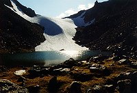 Andrew's Glacier and Tarn